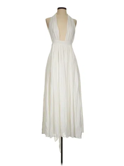 Pre-owned Mara Hoffman Cocktail Dress In Ivory