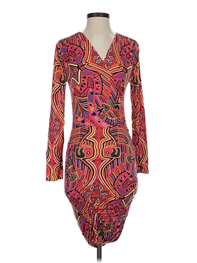 Pre-owned Mara Hoffman Cocktail Dress In Orange