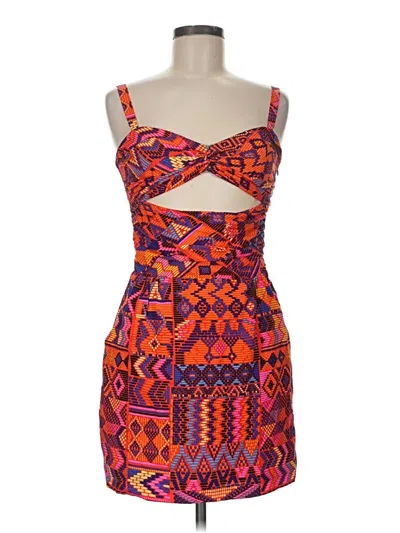Pre-owned Mara Hoffman Cocktail Dress In Orange