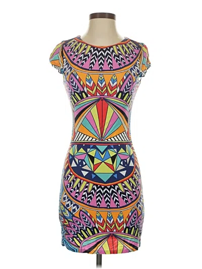 Pre-owned Mara Hoffman Cocktail Dress In Purple