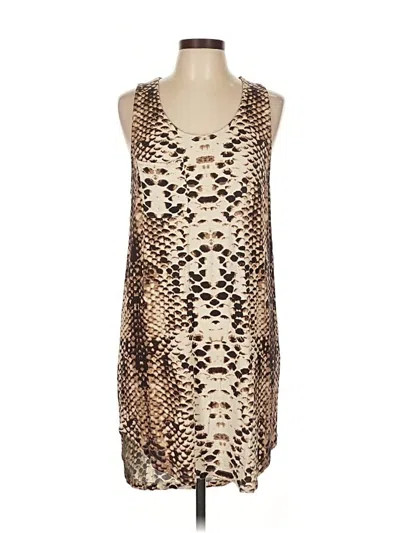 Pre-owned Mara Hoffman Cocktail Dress In Tan