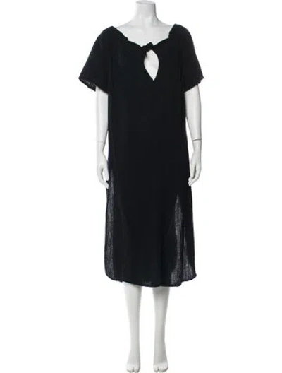 Pre-owned Mara Hoffman Cover-up In Blue