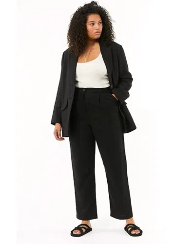 Mara Hoffman Dita Straight Pant In Black
