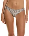 Mara Hoffman Dori Bikini Bottom In Gray