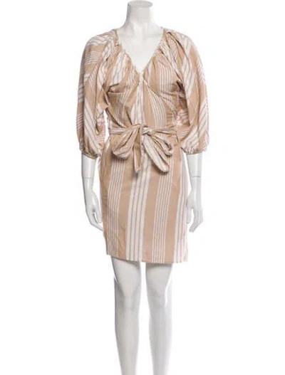 Pre-owned Mara Hoffman Dress In Neutral