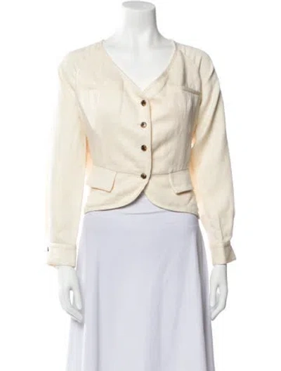 Pre-owned Mara Hoffman Evening Jacket In Neutral