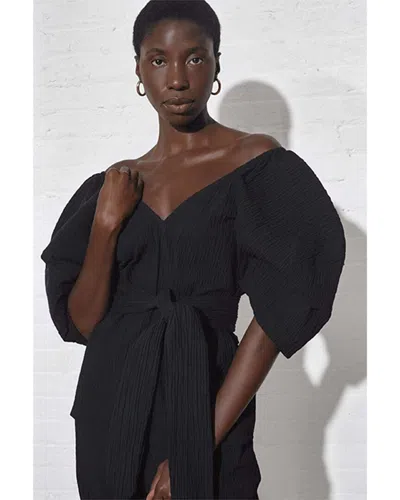 Mara Hoffman Fia Blouse In Black