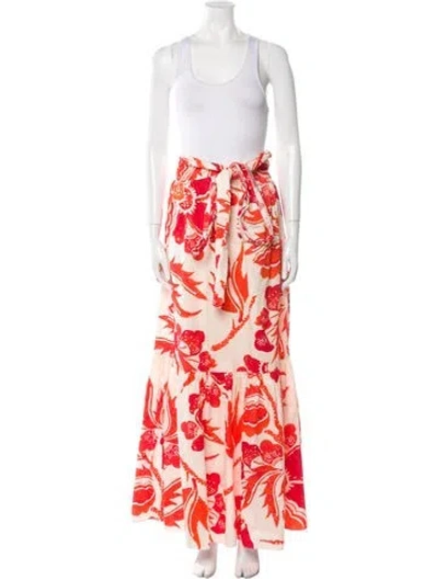 Pre-owned Mara Hoffman Floral Print Midi Length Dress