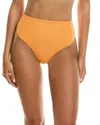 Mara Hoffman Imina Bikini Bottom In Orange