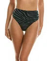 Mara Hoffman Imina Bikini Bottom In Black