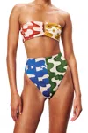 Mara Hoffman Imina Bikini Bottoms Multi In Multi