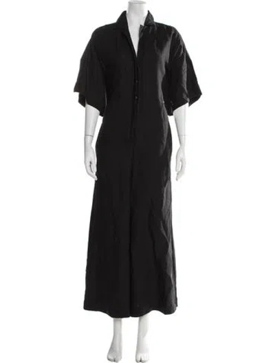 Pre-owned Mara Hoffman Jumpsuit In Black