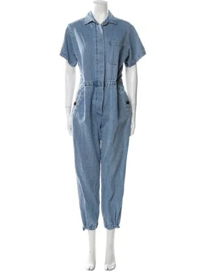 Pre-owned Mara Hoffman Jumpsuit In Blue