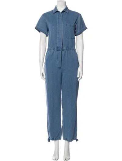 Pre-owned Mara Hoffman Jumpsuit In Blue