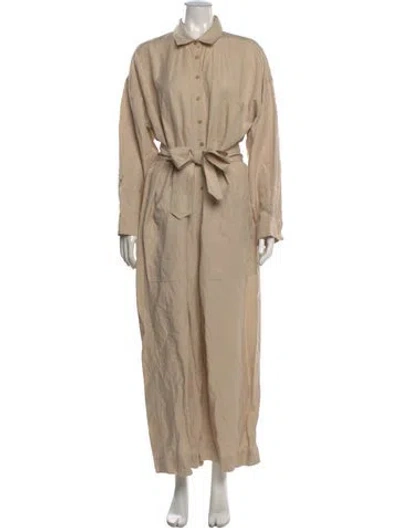 Pre-owned Mara Hoffman Jumpsuit In Neutrals
