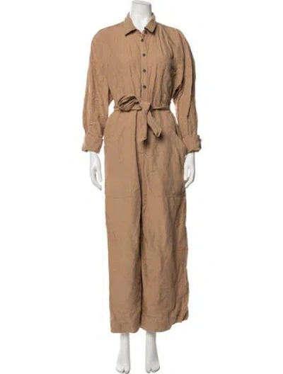 Pre-owned Mara Hoffman Jumpsuit In Neutrals