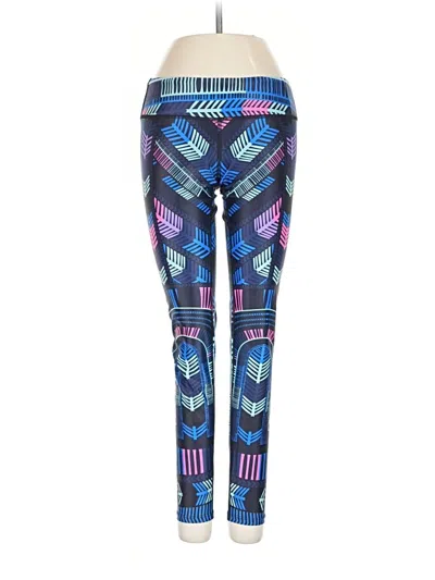 Pre-owned Mara Hoffman Leggings In Blue