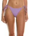 Mara Hoffman Lei Bikini Bottom In Purple