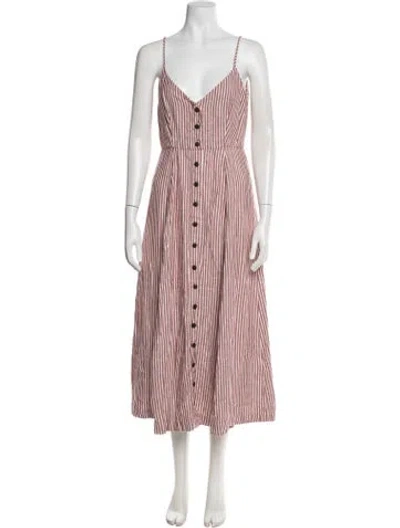 Pre-owned Mara Hoffman Linen Midi Length Dress