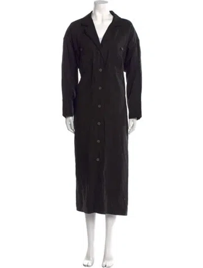 Pre-owned Mara Hoffman Long Dress In Black