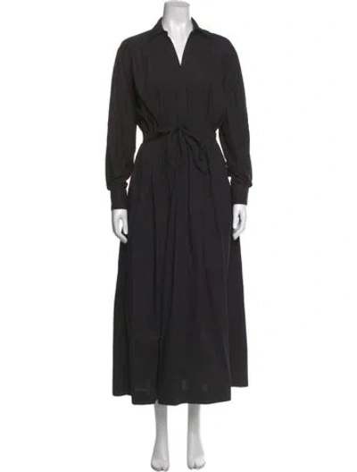 Pre-owned Mara Hoffman Long Dress In Black
