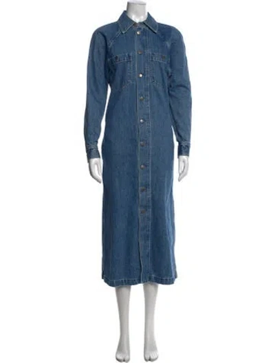 Pre-owned Mara Hoffman Long Dress In Black