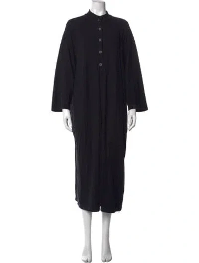 Pre-owned Mara Hoffman Long Dress In Black