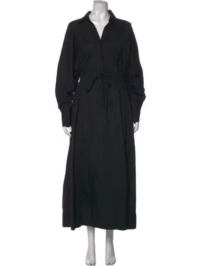 Pre-owned Mara Hoffman Long Dress In Grey