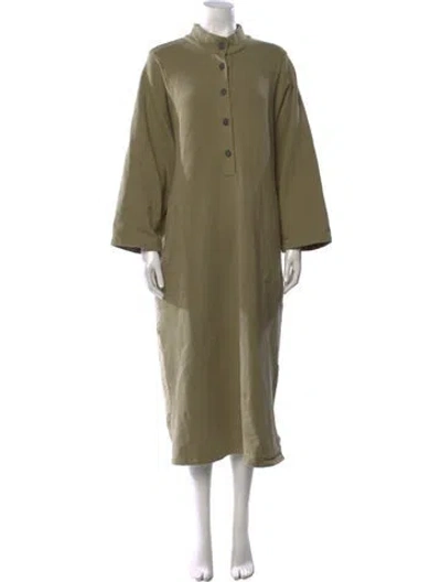 Pre-owned Mara Hoffman Long Dress In Neutral