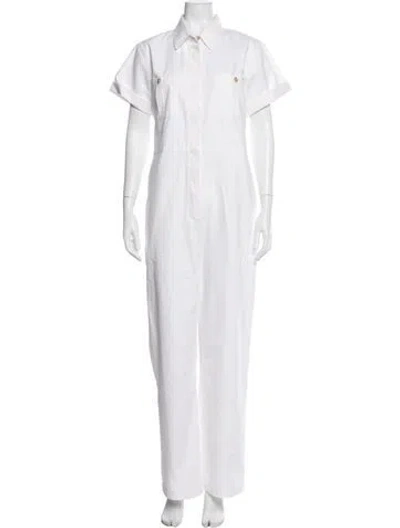 Pre-owned Mara Hoffman Long Dress In White