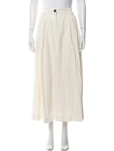 Pre-owned Mara Hoffman Long Skirt In Neutrals