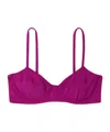 Mara Hoffman Lua Underwired Bikini Top In Purple