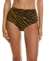 Mara Hoffman Lydia Bikini Bottom In Brown