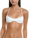 Mara Hoffman Mazlyn Bikini Top In White