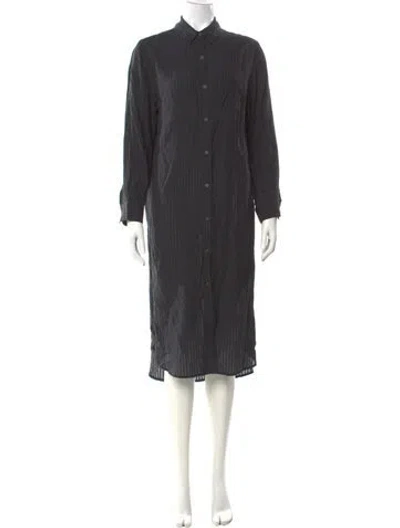 Pre-owned Mara Hoffman Midi Length Dress In Grey