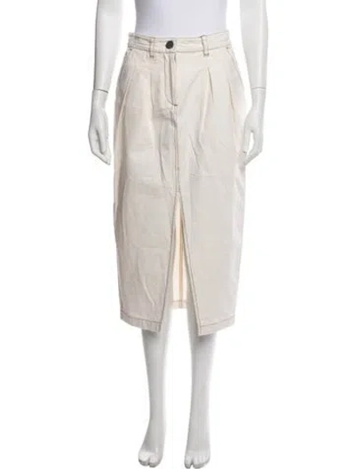 Pre-owned Mara Hoffman Midi Length Skirt In Neutrals
