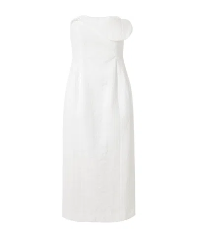 Mara Hoffman Minimalist Midi Dress In White