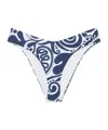 Mara Hoffman Printed Bikini Briefs In Blue