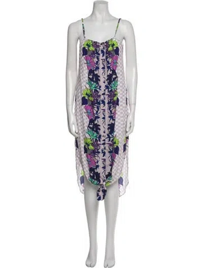 Pre-owned Mara Hoffman Printed Midi Length Dress