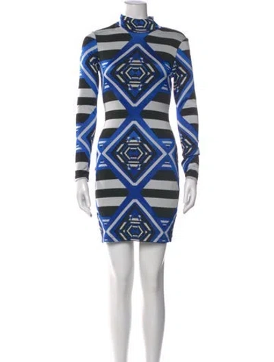 Pre-owned Mara Hoffman Printed Mini Dress In Multi