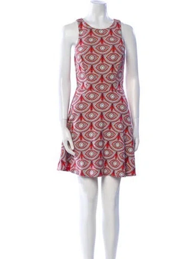 Pre-owned Mara Hoffman Printed Mini Dress In Pink