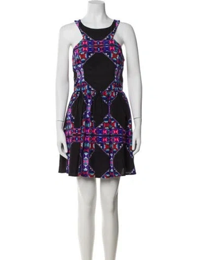 Pre-owned Mara Hoffman Printed Mini Dress In Pink