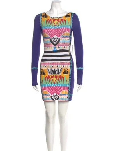 Pre-owned Mara Hoffman Printed Mini Dress W/ Tags In Multi