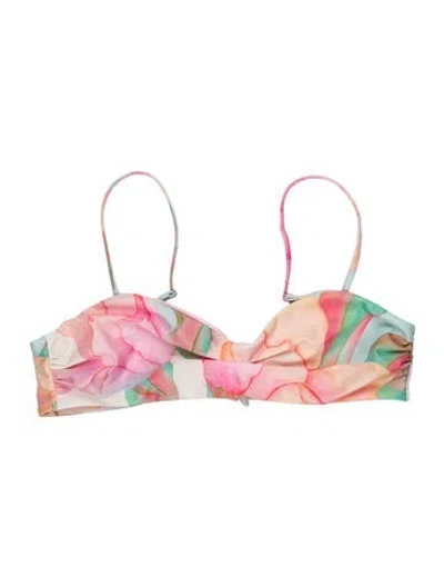 Pre-owned Mara Hoffman Printed Top In Pink