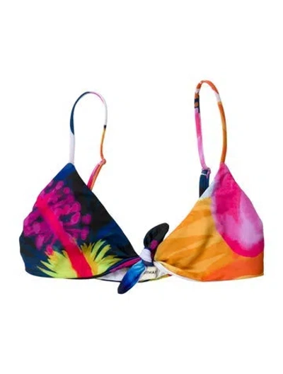 Pre-owned Mara Hoffman Printed Top W/ Tags In Multi