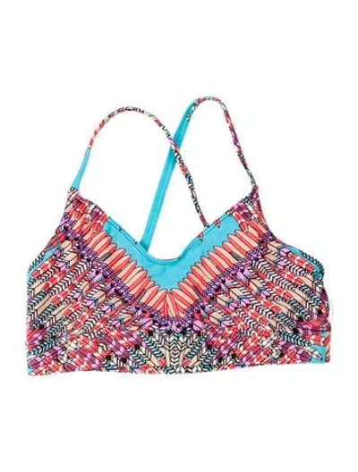 Pre-owned Mara Hoffman Printed Top W/ Tags In Multi