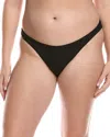 Mara Hoffman Reva Bikini Bottom In Black