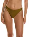 Mara Hoffman Reva Bikini Bottom In Green