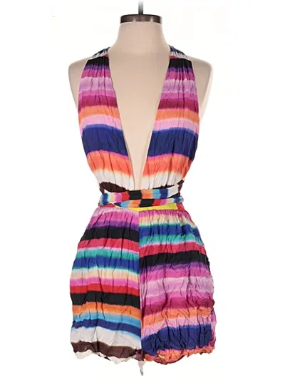 Pre-owned Mara Hoffman Romper In Pink