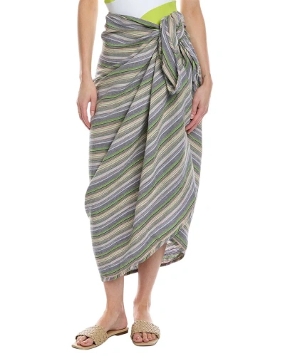 Mara Hoffman Sarong Skirt In Purple